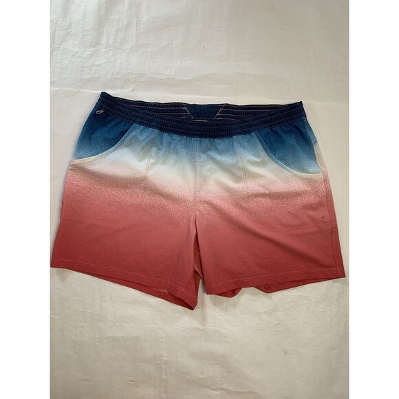 Columbia Swim Trunks Mens XL Pink Blue PFG Board Shorts Mens - Picture 1 of 7